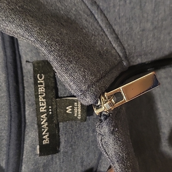 ❤️ LIKE NEW  BANANA REPUBLIC KNIT JACKET, MEDIUM - Picture 3 of 5